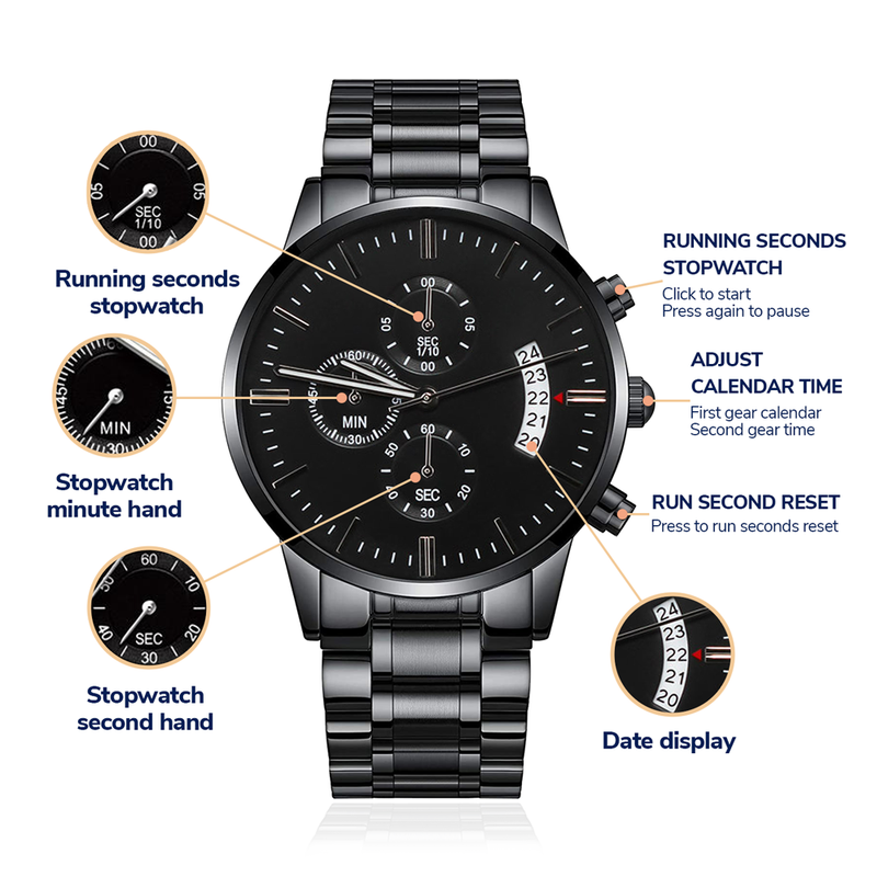 I Will Love You Until the End of Time – Men's Watch